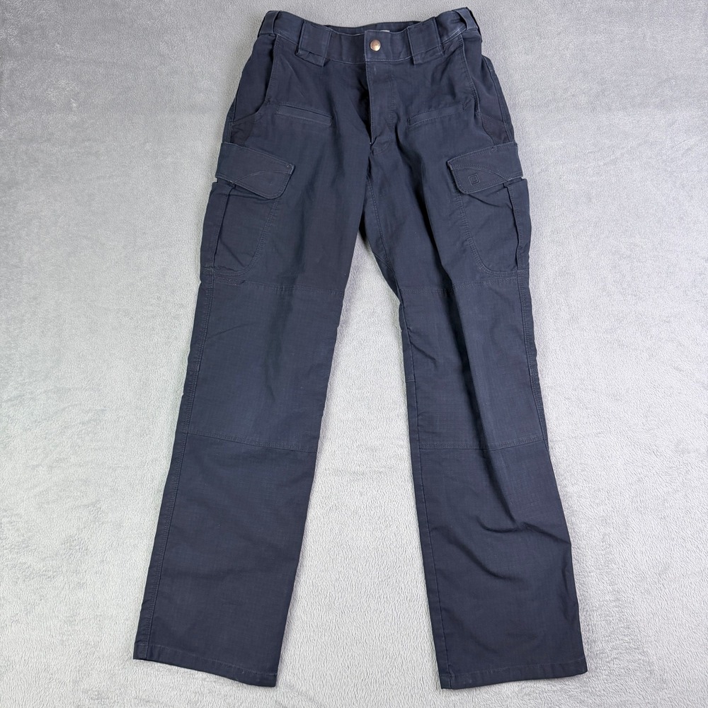 5.11 Tactical Stryke Pants Mens 30x31 Dark Navy Blue Ripstop Cargo 74369-724